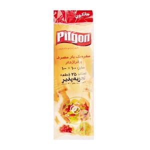 سفره یکبار مصرف طرحدار  25 متری عرض 100 پیلگون