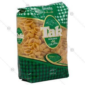 ماکارونی فرمی شلز 500 گرمی تک - سه‌رخ