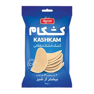 کشک تنقلاتی ساده 25 گرمی کشکام سمیه