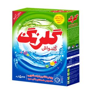 پودر لباسشویی ماشینی کلدواش 500 گرمی گلرنگ