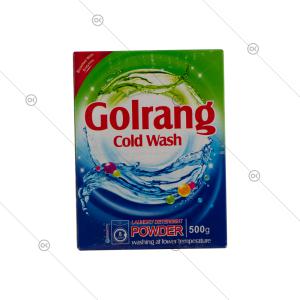 پودر لباسشویی ماشینی کلدواش 500 گرمی گلرنگ - پشت
