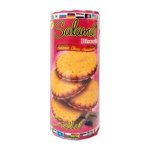 بیسکویت کرمدار شکلاتی 400 گرمی سلامت