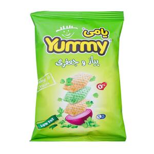 اسنک پیاز و جعفری 40 گرمی یامی