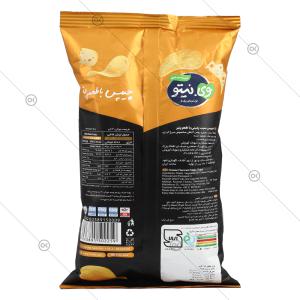 چیپس پنیری 105 گرمی وی نیتو - پشت