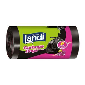 کیسه زباله رولی ضخیم دوقلو 50*75 لندی