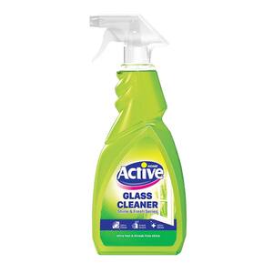 شیشه پاک کن shine & fresh سبز 500 گرمی اکتیو