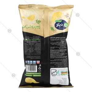 چیپس با طعم سس آلفردو 105 گرمی وی نیتو - پشت