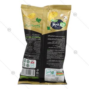 چیپس با طعم سس آلفردو 55 گرمی وی نیتو - پشت
