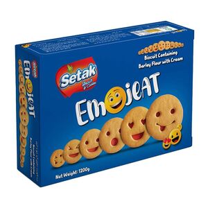 بیسکویت جو کرمدار 1200 گرمی ایموجیت ستاک