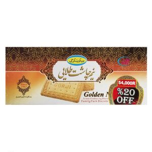 بیسکویت نیم چاشت طلایی 540 گرمی گرجی