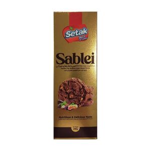بیسکویت چندغله با مغز خوراکی کاکائویی 180 گرمی سبلی  ستاک