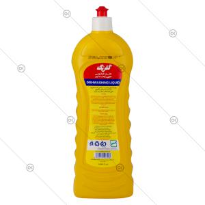 مایع ظرفشویی لیمویی 1000 گرمی گلرنگ - پشت