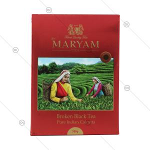 چای سیاه خالص کلکته هندوستان 500 گرمی مریم - پشت