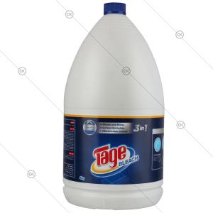 مایع سفید کننده 1*3 معمولی 4000 گرمی تاژ - پشت