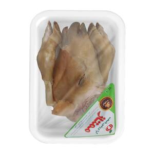 کله و پاچه گوسفند نیم دست بدون مغز و زبان