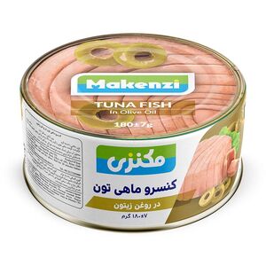 کنسرو ماهی تن در روغن زیتون 180 گرمی مکنزی