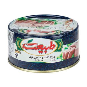 کنسرو ماهی تن در روغن 150 گرمی طبیعت
