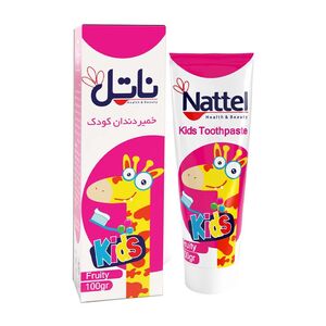 خمیردندان کودک طرح زرافه 100گرمی ناتل
