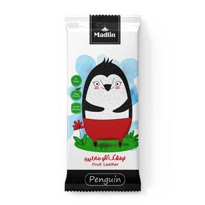لواشک آلو طرح پنگوئن 20 گرمی مادلین