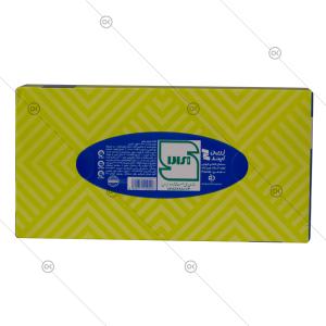 دستمال کاغذی 100 برگ 2 لایه کیولین - پشت