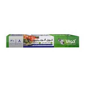 فویل آلومینیومی 8 متری عرض 30 سانتی متری کوالا