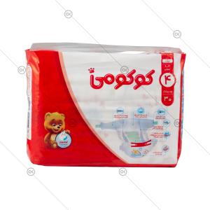 پوشک بچه لوسیون دار سایز 4 اقتصادی 30 عددی کوکومی - پشت