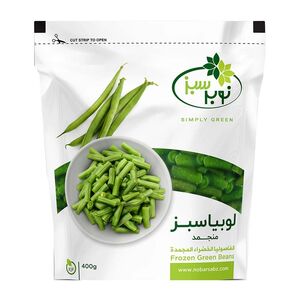 لوبیا سبز منجمد 400 گرمی نوبر سبز