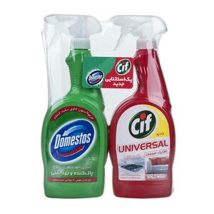 پک پاک کننده سطوح 750 گرمی سیف و سفیدکننده 750 گرمی دامستوس