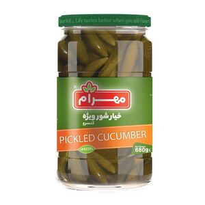 خیارشور ویژه 650 گرمی مهرام