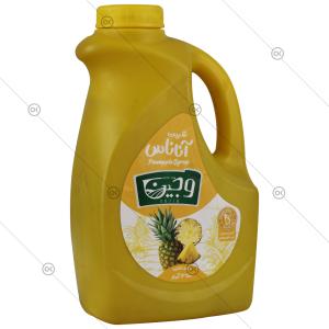 شربت آناناس 1350 گرمی وجین - سه‌رخ