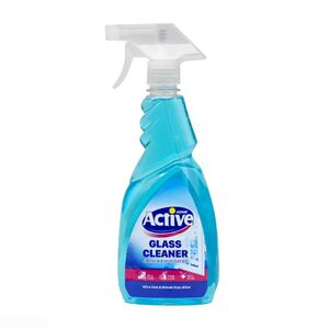 شیشه پاک کن shine & fresh آبی 500 گرمی اکتیو