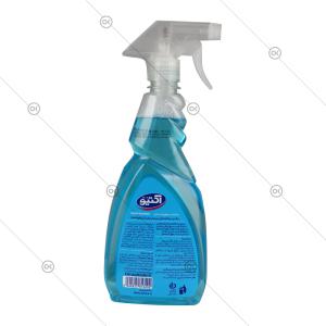 شیشه پاک کن shine & fresh آبی 500 گرمی اکتیو - پشت