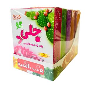 پک پودر ژله 6 عددی 600 گرمی جلی دی دراژه