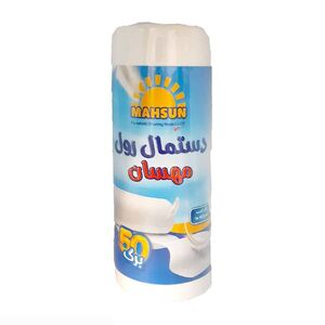 دستمال رول سفید 50 عددی 33*26 مهسان