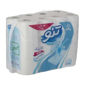 دستمال توالت 24 رول 3 لایه تنو