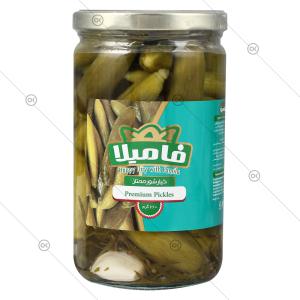 خیارشور ممتاز 640 گرمی فامیلا - پشت