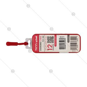 کابل شارژ تایپ سی 1 متری TCC450 تسکو - پشت