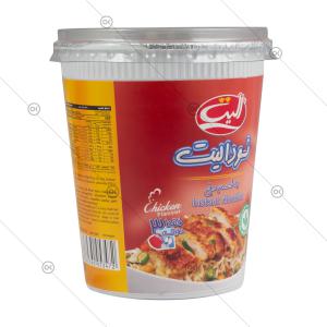 نودل مرغ لیوانی 65 گرمی الیت - سه‌رخ
