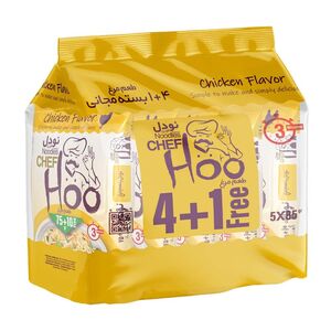 پک 4+1 عددی نودل مرغ 425 گرمی شف هو