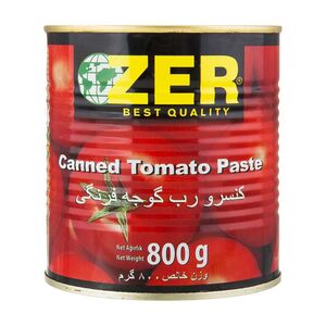 رب گوجه فرنگی 800 گرمی ZER