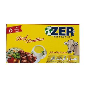 عصاره گوشت 6 عددی 60 گرمی ZER