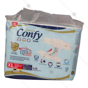 پوشک بزرگسال ترکیه ای پرمیوم خیلی بزرگ 20 عددی کانفی - پشت