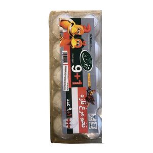 تخم مرغ سفید 10 عددی طلقی ترخون بانو