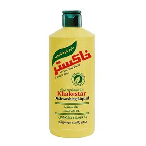 مایع ظرفشویی 1*5 بدون پارابن 500 گرمی خاکستر
