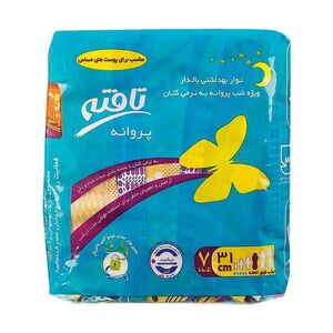 نواربهداشتی نازک کتانی ویژه شب تافته