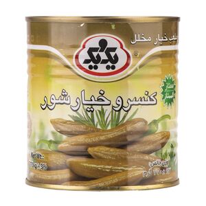 ترشی بندری شیشه 640 گرمی یک و یک