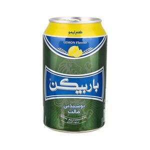 نوشیدنی قوطی لیمویی 330 سی سی باربیکن
