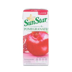 آبمیوه مخلوط انگور قرمز و سفید بدون شکر 200 سی سی سان استار