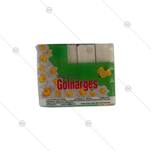  صابون لباسشویی 4 عددی 140 گرمی گل نرگس - پشت