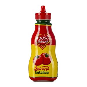 کنسرو مایه ماکارونی با قارچ 380 گرمی دلوسه